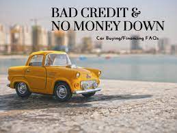 Bad Credit No Money Down Auto Loans Frequent Questions And Honest Answers Car Loans Bad Credit Loan