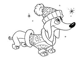 Coloriage De Chien Weiner Colorations Purple Small Glue Stick Dog Clip Art Dog Coloring Page Dachshund Art