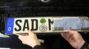 Nummernschild Wechseln In Wenigen Schritten Youtube