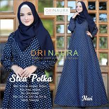 Model gamis balotelli kombinasi polos ️ terbaru 2020. Gamis Wanita Dewasa Motif Polkadot Terbaru Gamis Terlaris Gamis Termurah Gamis Terkini Polka Dress Murah Model Gamis Terbaru Polkadot Diary Hijaber