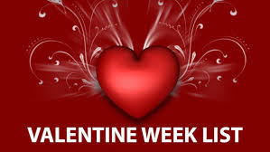 Valentine week 2021 | love week gift ideas. Valentine Week 2018 February 7 To February 21 Various Celebration Chart Www Odiaportal In