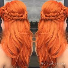 El castaño rojizo es ligeramente cobrizo y es perfecto para morenas que quieran un cambio radical y así lo han demostrado famosas como zendaya. 15 Razones Para Pintar Tu Cabello De Color Naranja En Otono