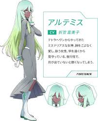 Artemis Luck Logic 1941569 Anime Anime Green Hair Black Anime Characters
