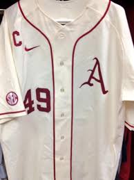 Before that year, he had never caught a game in his life. Arkansas Baseball On Twitter Cream Throwback Uniforms Are Back For Today S Game In Baumstadium 1st Pitch 3 05p Neveryield Http T Co Bvttmqifnq