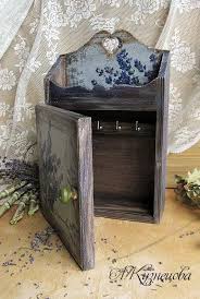 This wooden key rack's centerpiece is an antique lock made from form wood. Vintage Style Key Box Wall Key Holder Wooden Key Box Key Safe Etsy Wall Key Holder Key Box Wooden Key Holder