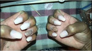 How To Coffin Nails Kiss Lightning Speed Acrylic Dip Kit Youtube