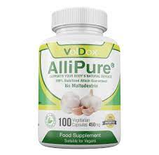 Voldox AlliPure - 100% Stabilised Allicin Garlic Capsules Supplements,  Garlic Powder – Immune Booster, High Strength, Non-GMO, Patented, Veg/Vegan  100 Capsules, 450mg Made in UK : Amazon.co.uk: Health & Personal Care