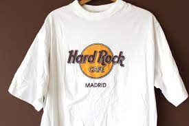 Lucky for you, knowing where to do online shopping for top t shirt and the very best deals is dhgates specialty because we provide you good quality hard rock t shirts with good price and service. Vintage Hard Rock Cafe Shirt Hard Rock Cafe Madrid T Shirt Etsy Cafe Shirt Retro Tee Long Sleeve Tshirt Men