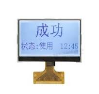 Industrial Control Graphic LCD Panel 8-Bit Parallel 128*64 FSTN Cog Display