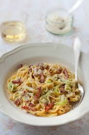 Tagliatelles A La Creme De Poireaux Recette En 2020 Recettes De Cuisine Poireaux A La Creme Recette