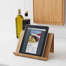 sigfinn holder for mobile phone bamboo veneer ikea tablet stand ikea bamboo