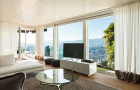 Sofa vor fenster — temobardz home blog from garten ecksofa. Fernseher Vor Fenster Aufstellen Tv Gerat Im Wohnzimmer Couch Design Gestaltungsmoglichkeiten Ausblick Living Room Windows Beautiful Curtains Rustic Curtains