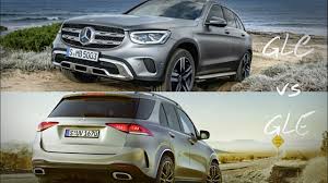 2020 Mercedes Glc Vs 2020 Mercedes Gle Youtube