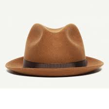 Johnny Carmel Felt Fedora Hat Front View Hats For Men Mens Dress Hats Mens Hats Fashion