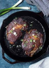 Knowing how to make a delicious pan seared steak can transform a piece of beef into a juicy entrée with complex flavors and a perfect char. Pan Seared Steak With Horseradish Sauce Just A Little Bit Of Bacon