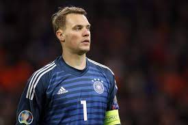 Neuer would later check back on himself, stating germany are not exactly underdogs ahead of euro 2020's first truly tantalising fixture tonight, but it did present a little window into the psyche. Germany Goalkeeper Manuel Neuer During The Uefa Euro 2020 Qualifier Group C Qualifying Match Between The Netherlands And German Manuel Neuer Goalkeeper Germany
