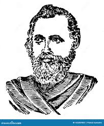 Galileo, Vintage Illustration Stock Vector