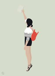 Flat Vector Girl With Book Illustration In 2020 Vector Illustration People People Illustration Render People