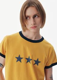 Star Ringer T-shirt [Mustard]