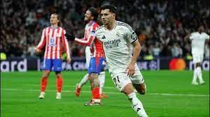 Real Madrid vs Atlético EN VIVO: ver GOL Brahim Díaz 2-1 en el Bernabéu por  ida octavos de Champions League - VIDEO | RPP Noticias