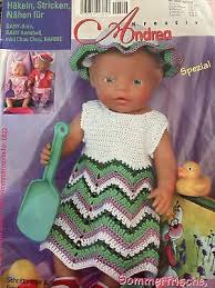 Hose mit oberteil in rosa/pink/orange mit 2 süßen bärchen; Baby Born Kleidung Nahen