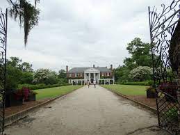 Die Boone Hall Plantation Drehort Von Fackeln Im Sturm