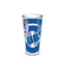 chicago cubs 16 oz genuine wrap tumbler with lid by tervis