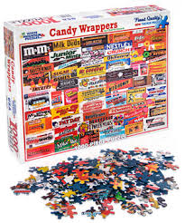 Candy Wrappers Jigsaw Puzzle A Retro 1000 Piece Puzzle