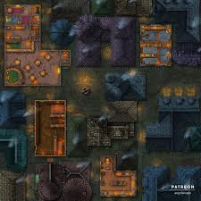 The Streets – Angela Maps – Free, Static, and Animated Battle Maps for D&D  and other RPGs