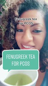 Replacing my coffee with tea #pcos #pcoshair #fenugreek #pcoshairloss