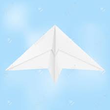 A database of paper airplanes with easy to follow folding instructions, video tutorials and printable folding plans. Paper Airplane Folded Glider In Blue Sky Vector Illustration Royalty Free Cliparts Vectors And Stock Illustration Image 143343251
