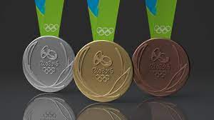2016 olympic games medal table vs. Olympische Medaillen 2016 In Rio 3d Modell Turbosquid 1060938