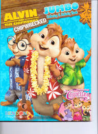 The official facebook page for the chipettes follow on twitter here www.twitter.com/chipettesmusic / new film ''alvin and the. Alvin The Chipmunks Chipwrecked Jumbo Coloring Activity Book Featuring The Chipettes 64pgs 9781621912330 Amazon Com Books