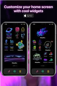 It's a good thing that there's an abundant supply of ideas when it comes to short captions. Customize Widgets With Widgetbox Iphone App Design Widget Design Homescreen Iphone