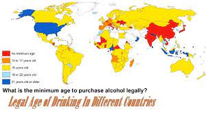 These laws vary between countries and many laws have exemptions or special circumstances. Legal Age Of Drinking In Different Countries Hello Travel Buzz
