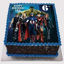 Make all your birthday boys' dreams come true with an avengers birthday cake that really wows! Online Avengers Cake Marvel Avengers Birthday Cake Ferns N Petals