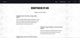 Apa tetap harus beli di stasiun lama? Kereta Scrap Syspro Web Development