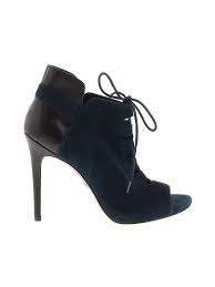 Details About Pour La Victoire Women Blue Ankle Boots Us 8 1 2