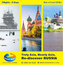 New Year Russia Package 7n 8d Date Of Travel 28 Dec Cost Per Person Is Rs 89999 Including Return Airfare 3 Nights In Hotel Renai Thailand Tours Trip Travel