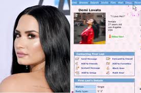 Demi Lovato's New Lyric Emo Music Video Pays Homage To Myspace