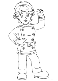 This drawing was made at internet users' disposal on 07 february 2106. Fireman Sam Coloring Pages