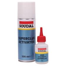 SOUDAL MITRE KIT 50G BOTTLE 200ML AEROSOL C