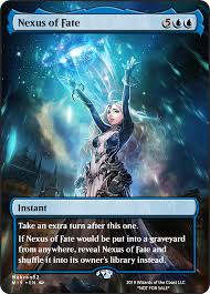 Nexus Of Fate Mtg Altered Art Magic The Gathering Cards Mtg Art
