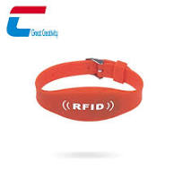 Pulseira de relógio RFID UHF UHF de silicone ajustável Alien H3