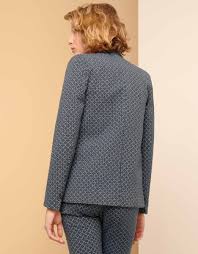 Blazer Blair Fancy For Women Navy Flow Reiko