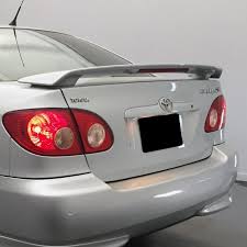 Spec D Spoiler Toyota Corolla 2003 2008 Wing Includes Led Light Toyota Corolla Corolla 2003 Corolla