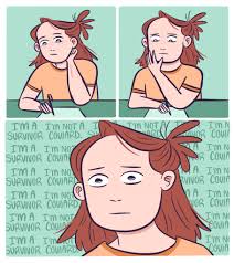 CONTENT WARNING: SUICIDE/SELF HARM‼️ I still have a scar from that day,  it's difficult to look at. When people call those who have killed  themselves “cowards”, I think “wow what am I?