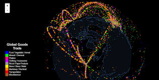 Interactive Mapping The Flow Of International Trade