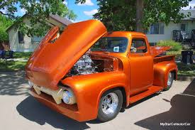 Image result for Orange 1954 Truck