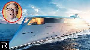 If the rumors are true. Inside Bill Gates Hydrogen Powered Mega Yacht Youtube